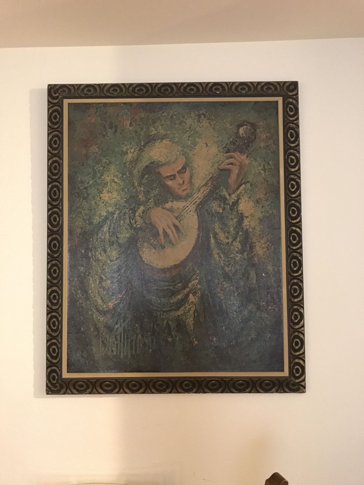 Large wall portrait