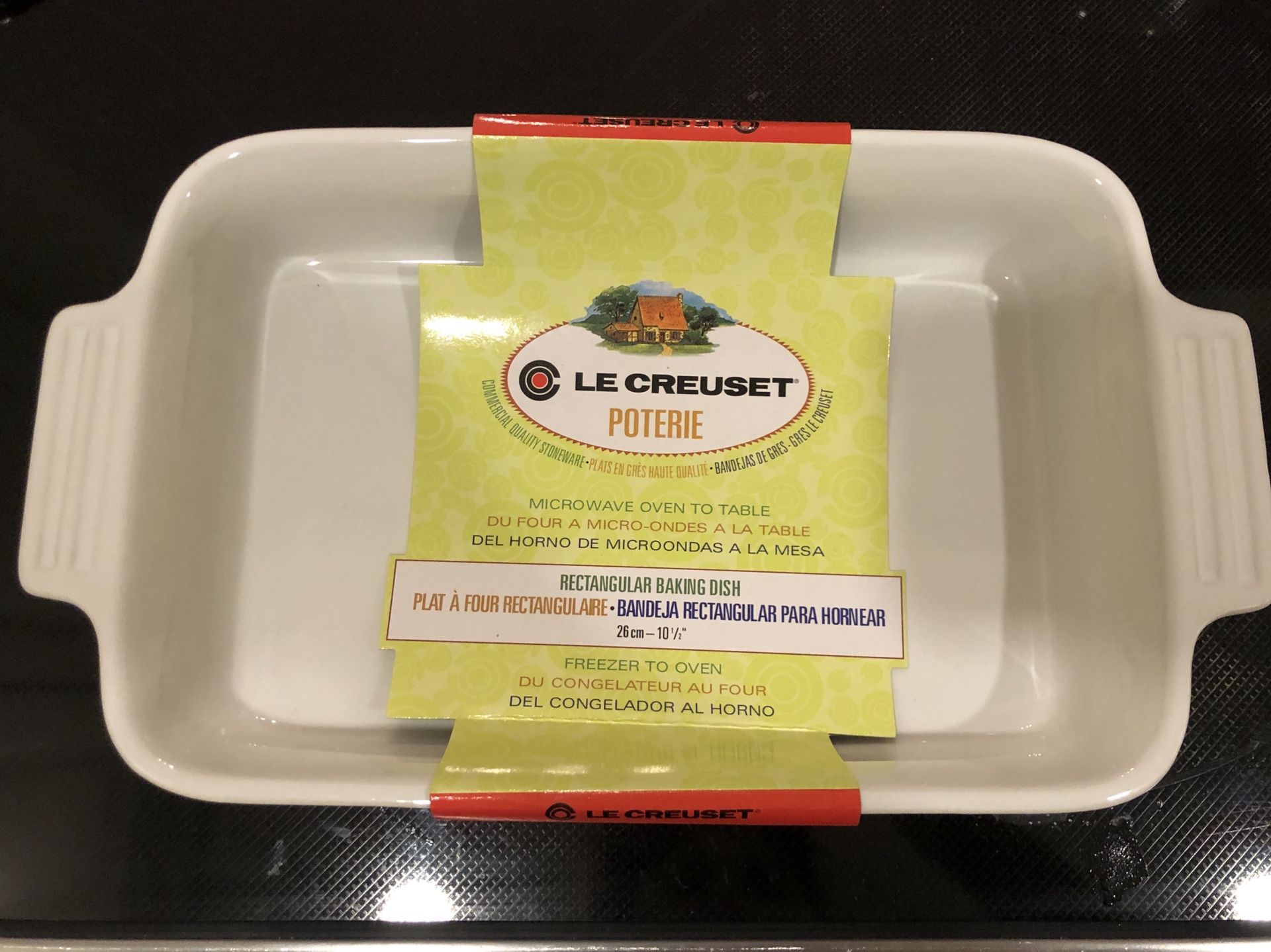 Le Cruset White Rectangular Baking Dish