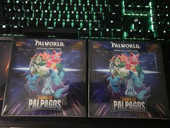 Palworld tcg 1st edition booster boxes
