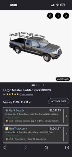 KargoMaster Ladder Rack