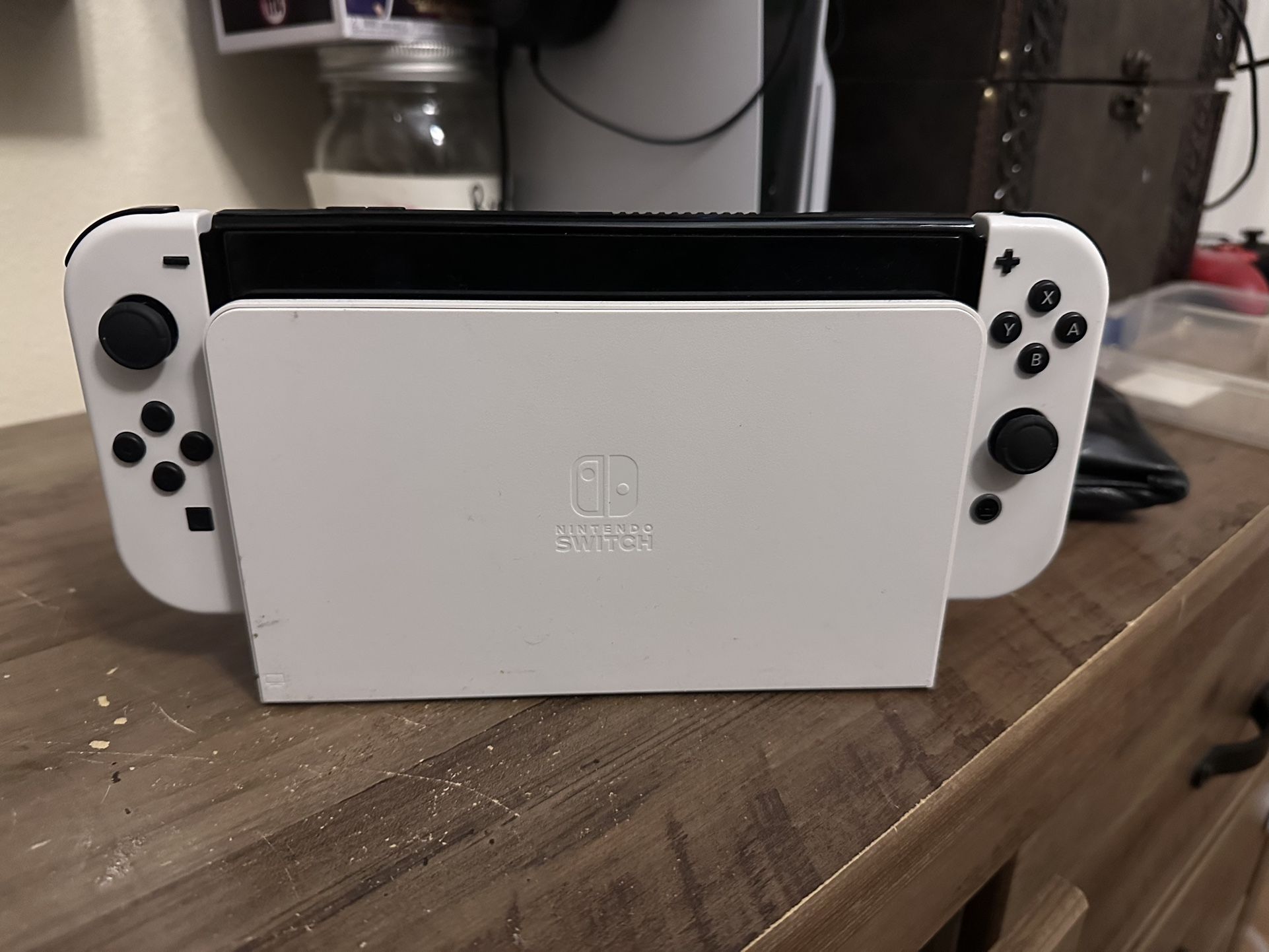 Switch OLED and 3 Games 