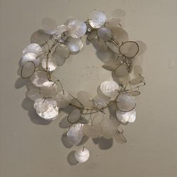 Capiz Shell Wreath