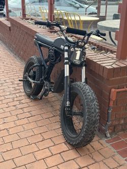 Modded Super 73 RX ⚠️BROKEN AXEL ⚠️