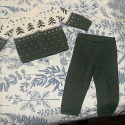 Baby clothes set Size 18 months  Brand Carter’s (little planet organic)