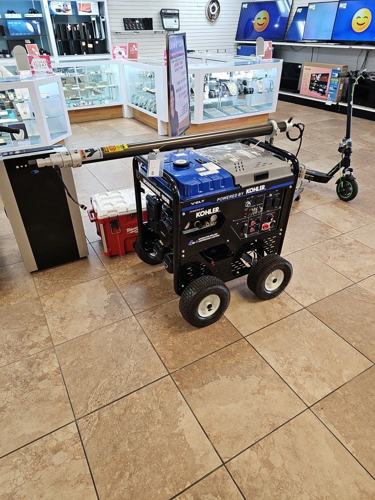 KOHLER 4 In 1 GENERATOR, WELDER,COMPRESSOR LIGHTING