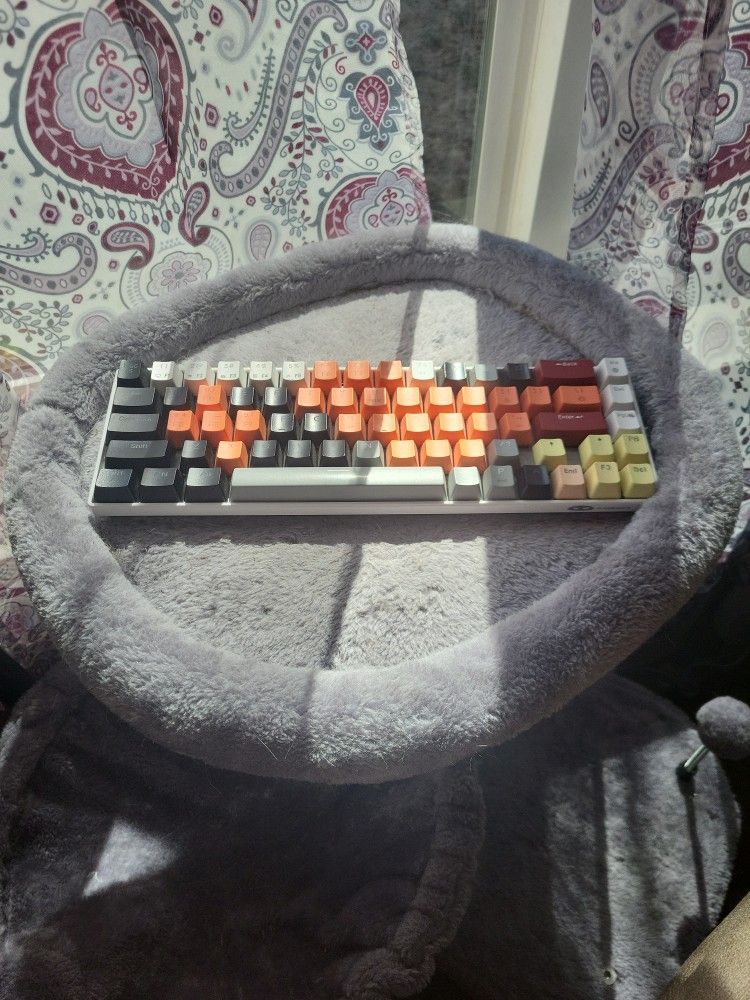 old keyboard, magegee. blue switch. 