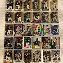 Chicago White Sox 30 Card Baseball Lot! Rookies, Prospects, Refractors, Prizms, Short Prints, Case Hits, Variations & More!