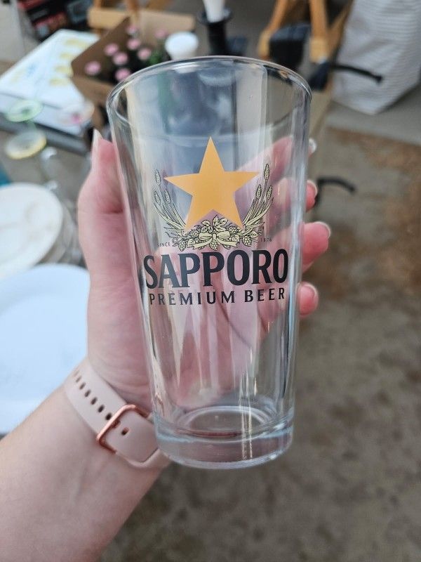 Sapporo Pint Glasses