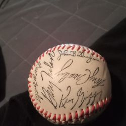 Autographed Baseball 