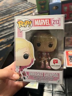 Funko Pop Marvel Unmasked Gwenpool #213 Walgreens Exclusive