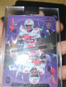 Bo Jackson 1/1 Black Tie Edition