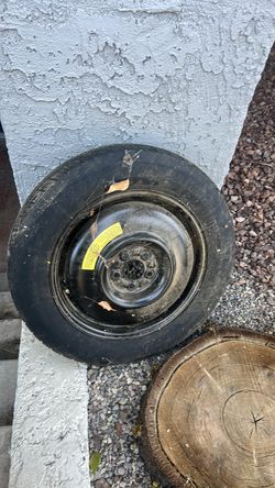 Spare Subaru tire