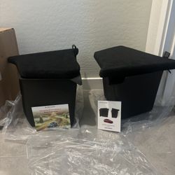 BASENOR New Version 2022-24 Tesla Model Y Trunk Organizer Trunk Storage Bins