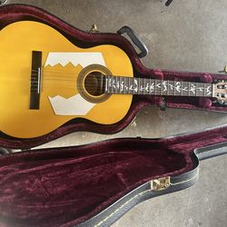 Guitar with case