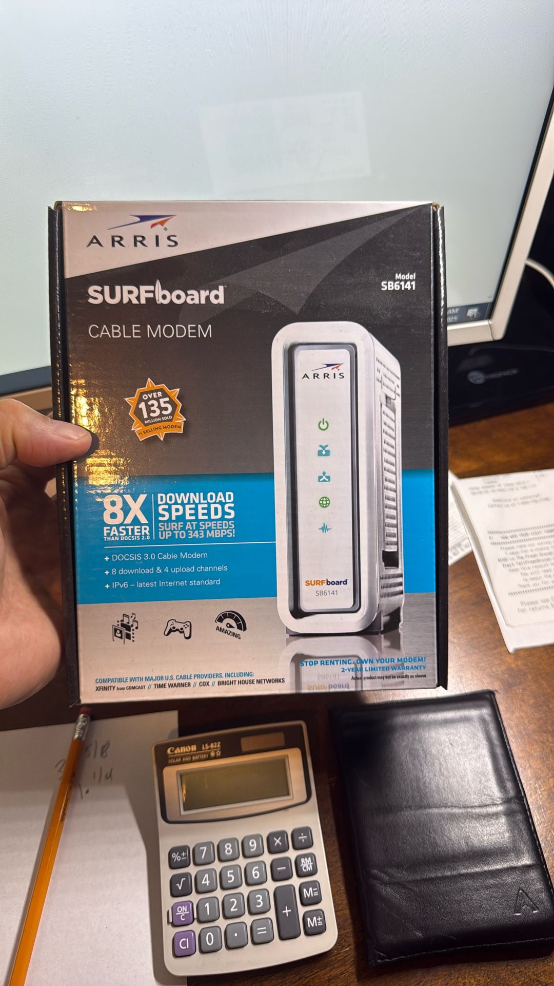 Motorola Arris Surfboard Discus 3.0 Cable Modem