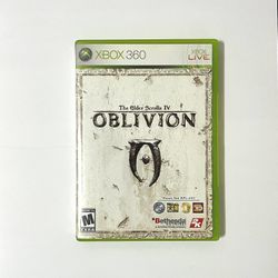 The Elder Scrolls IV: Oblivion (Xbox 360, 2008) Complete With Manual And Map