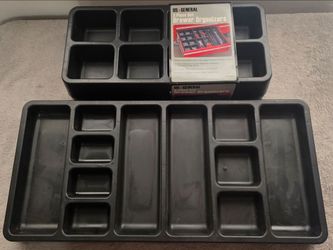 US General 5-Piece Tool Box Drawer Organizer Set