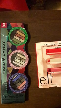 NEW Hard Candy Eyeshadows and Elf 3 set Lip Balms $6 each