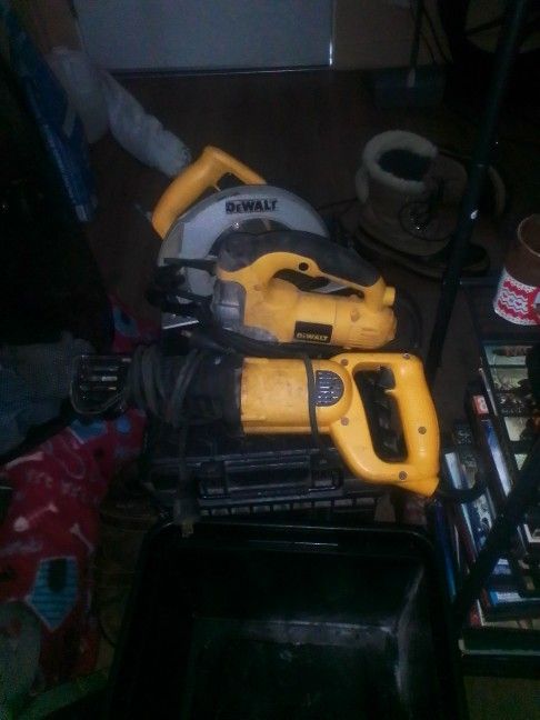 DeWalt Skill Saw Jigg Saw & Sawzaw Set Corded