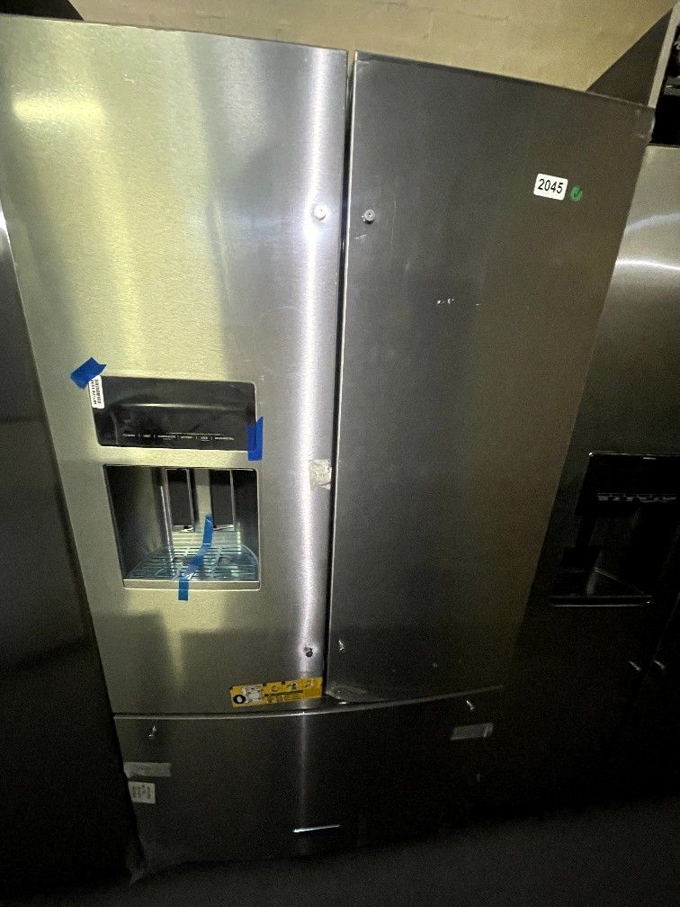 KITCHEN AID 36” FRENCH DOOR REFRIGERATOR STAINLESS STEEL $1500