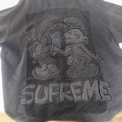 Supreme Smurf Hoodie 