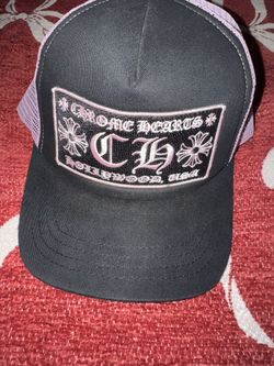 Chrome Hearts Pink Trucker Hat