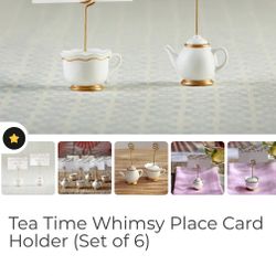Tea Place Card Holders