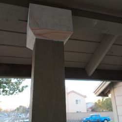 Reemplazo De Postes De Patio
