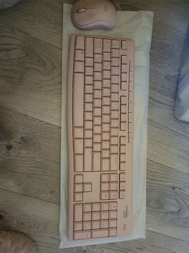 Keyboard Logitech With Mouse Wireless