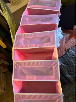 3 Hanging storage Pink