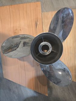 Mercury Quicksilver Mirage Stainless Steel Propeller 21P – 48-13702