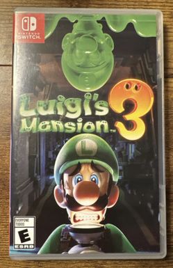 Nintendo Switch Luigi’s Mansion 3 