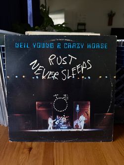 Neil Young Rust Never Sleeps Vinyl Record