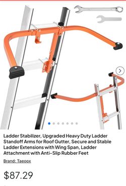 Taeoox Heavy Duty Ladder Stabilizer Standoff
