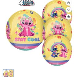 Lilo And Stitch Party Decor Birthday Balloons 