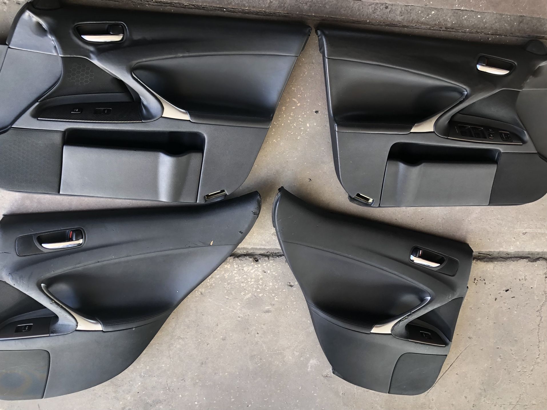2006-2013 Lexus IS250/is350 Door Panel Set