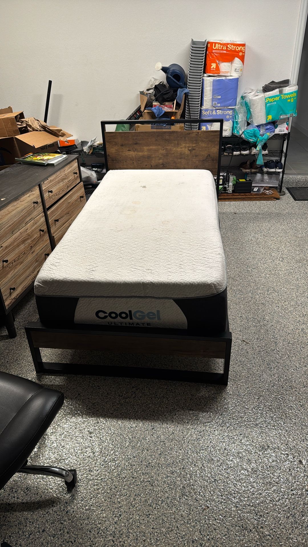 Bed Frame And Mattress Included