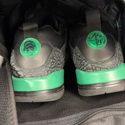 Jorden Spizike Also Known As Jorden 4s Black And Green 
