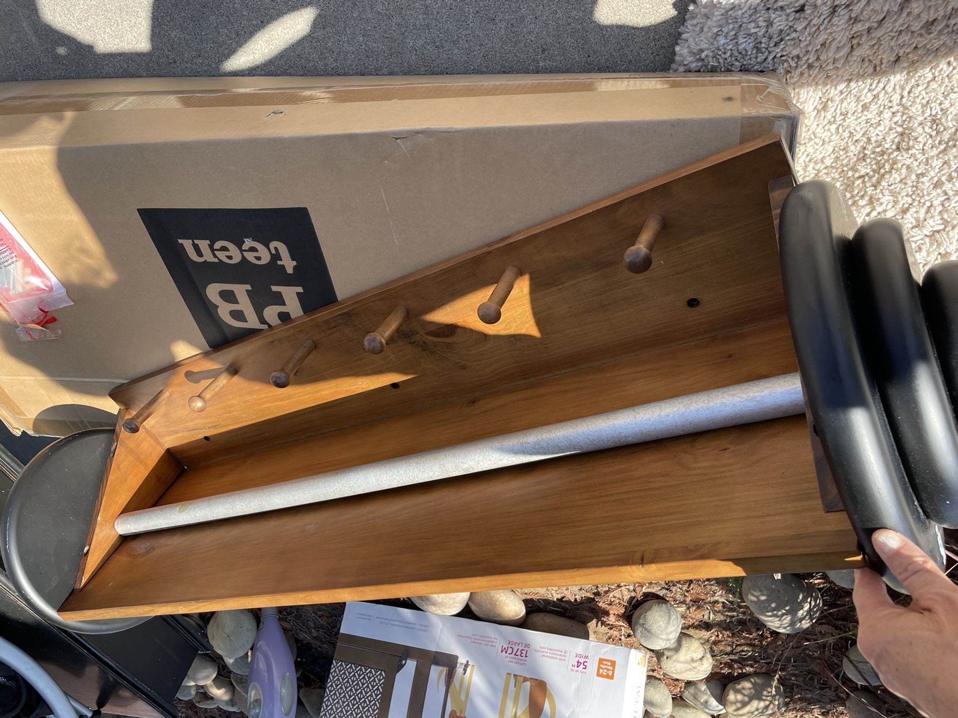 Pottery barn - Barbell Shelf