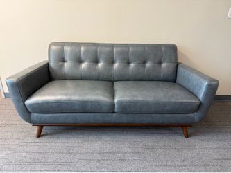 Greyson Leather Loveseat
