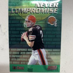 1999 Stadium Club Never Compromise Tim Couch #NC1 Rookie RC Browns