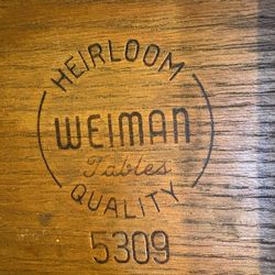 Vintage Weiman Heirloom Coffee Table, 1940’s