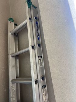 Werner Aluminum Extension Ladder 16 feet long