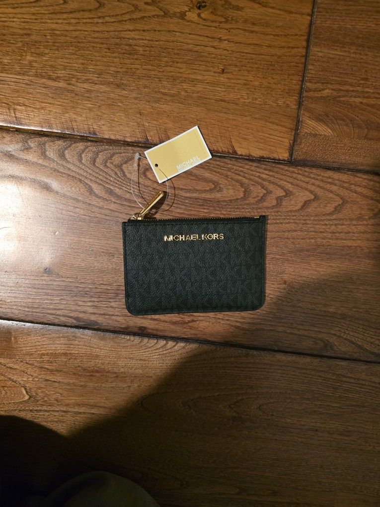 Michael Kors small black wallet