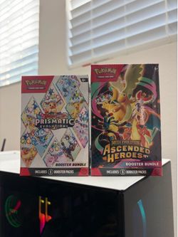 Pokemon Prismatic & Ascended Booster Bundle BUNDLE