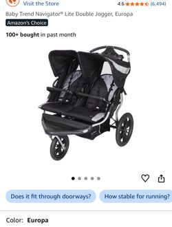 Navigator® Lite Double Jogger, Europa
