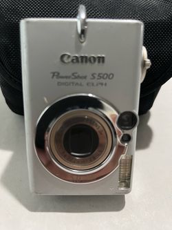 Canon PowerShot S500 5MP Digital Elph with 3x Optical Zoom