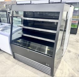 🧊 Polarman NSF 47" Vertical Air Curtain Commercial Merchandiser Cooler NEW