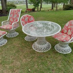 Metal Wicker Furniture 