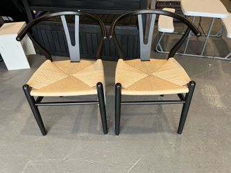 New - Set of 2 Wood Dining Chair
